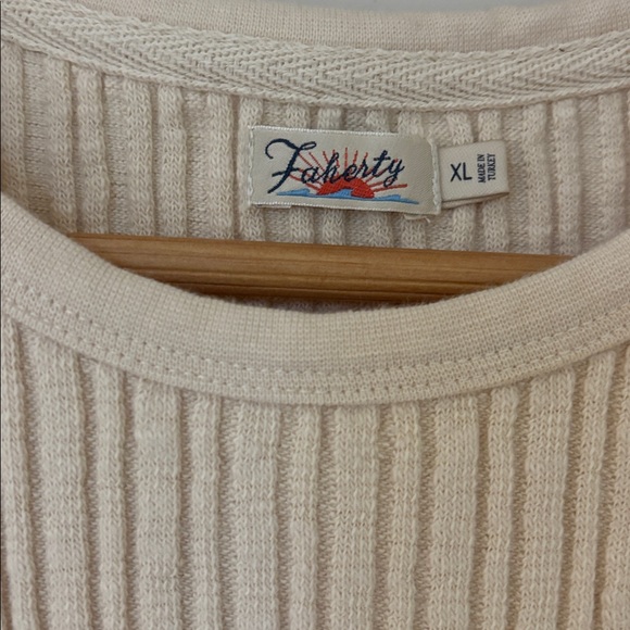 Faherty Ribbed Tank Top - Picture 2 of 3